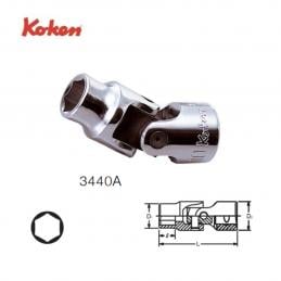 KOKEN-3440A-9-16-บ๊อกข้ออ่อน-3-8นิ้ว-6P-9-16นิ้ว